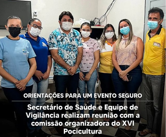 Secretário e equipe de Poço de José de Moura se reunem com a comissão XVI Pocicultura