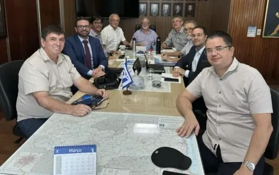 Branco Mendes participa de reunião com toda diretoria do DER (Foto: Instagram)