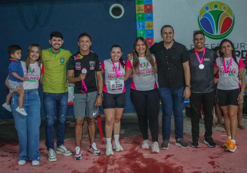 Em comemoração ao dia Internacional da Mulher, prefeitura de Bernardino Batista promove corrida e reúne 250 participantes