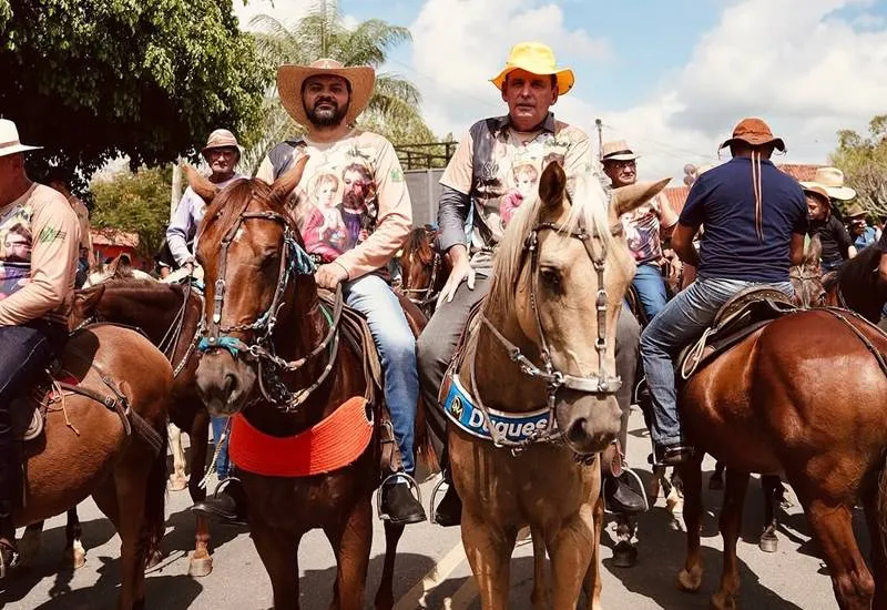  Cavalgada de São José de Marimbas reúne autoridades em Cachoeira dos Índios (Foto: Divulgação)