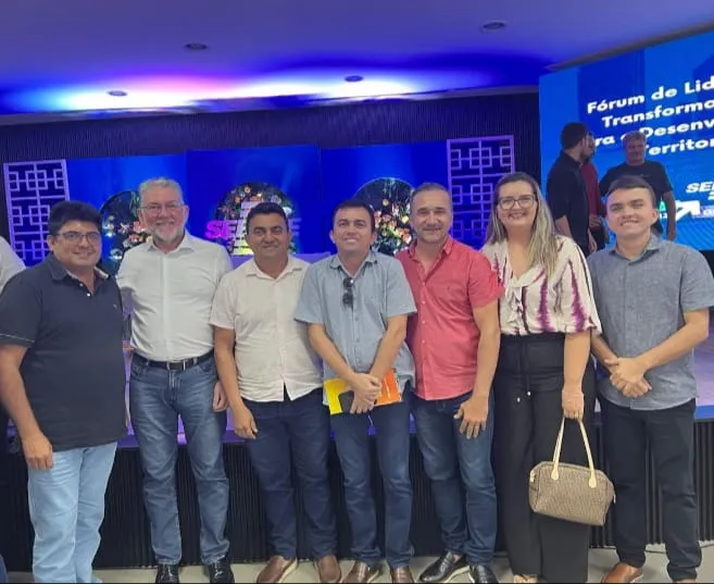 Prefeitura de Triunfo marca presença no Fórum de Lideranças Transformadoras do SEBRAE