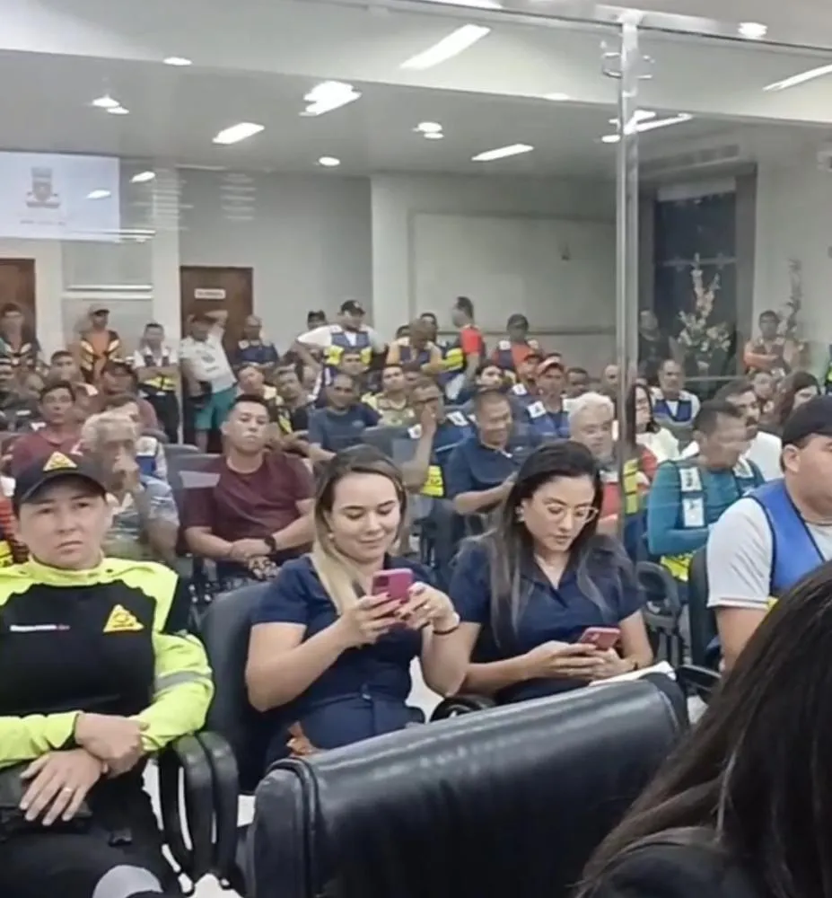 Durante a audiência pública (Foto: Divulgação)