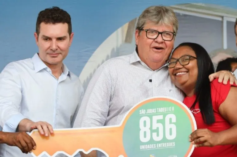 João Azevêdo e Ministro das Cidades entregam residenciais e autorizam novas obras para Paraíba nesta terça-feira (1)