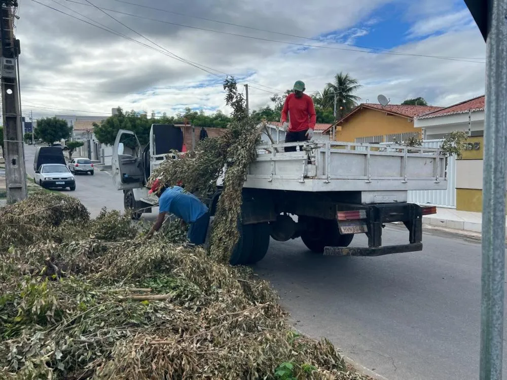 Agentes de limpeza urbana (Foto: Divulgação)