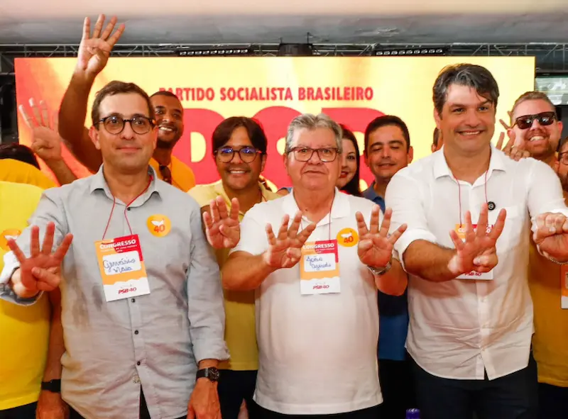 João Azevêdo assume comando do PSB segunda-feira (28) (Foto: PSB/Divulgação)
