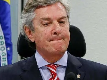 ex-presidente da República e ex-senador Fernando Collor de Mello, condenado a oito anos e dez meses, em regime inicial fechado