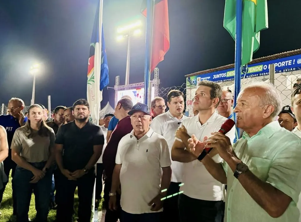 Branco Mendes prestigia a abertura do 48ª Poeirão (Foto: Instagram)
