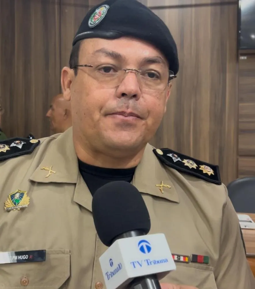 Tenente-Coronel Hugo do Nascimento assume o cargo com um histórico de atuação destacada na PM (Foto: Divulgação)