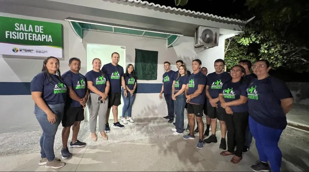 Prefeito Aldo Andrade inaugura reforma em Sala de Fisioterapia e pretogia programa “Homens em Movimento”