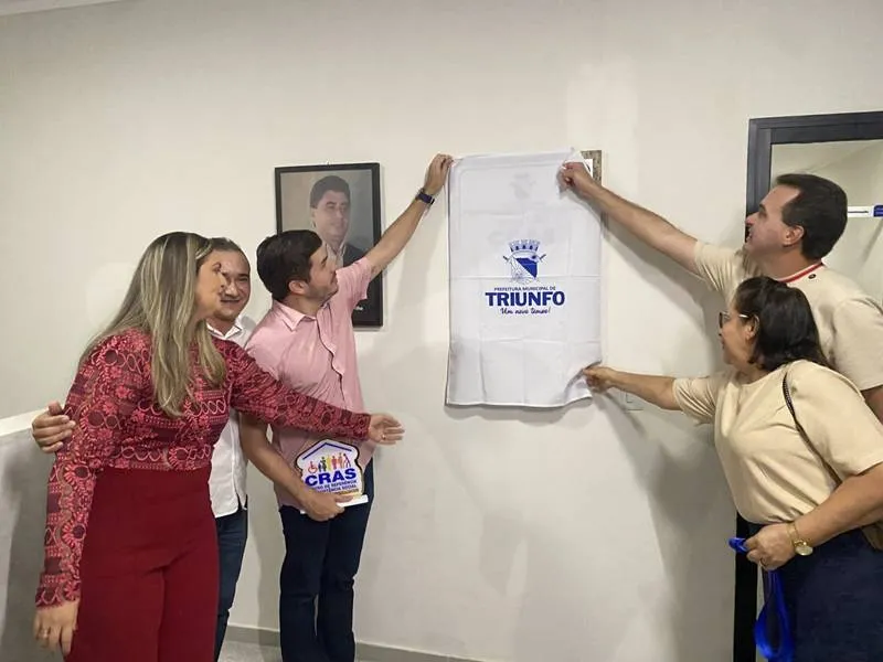 Prefeito Espedito Filho inaugura novo CRAS com estrutura moderna (Foto: Divulgação)