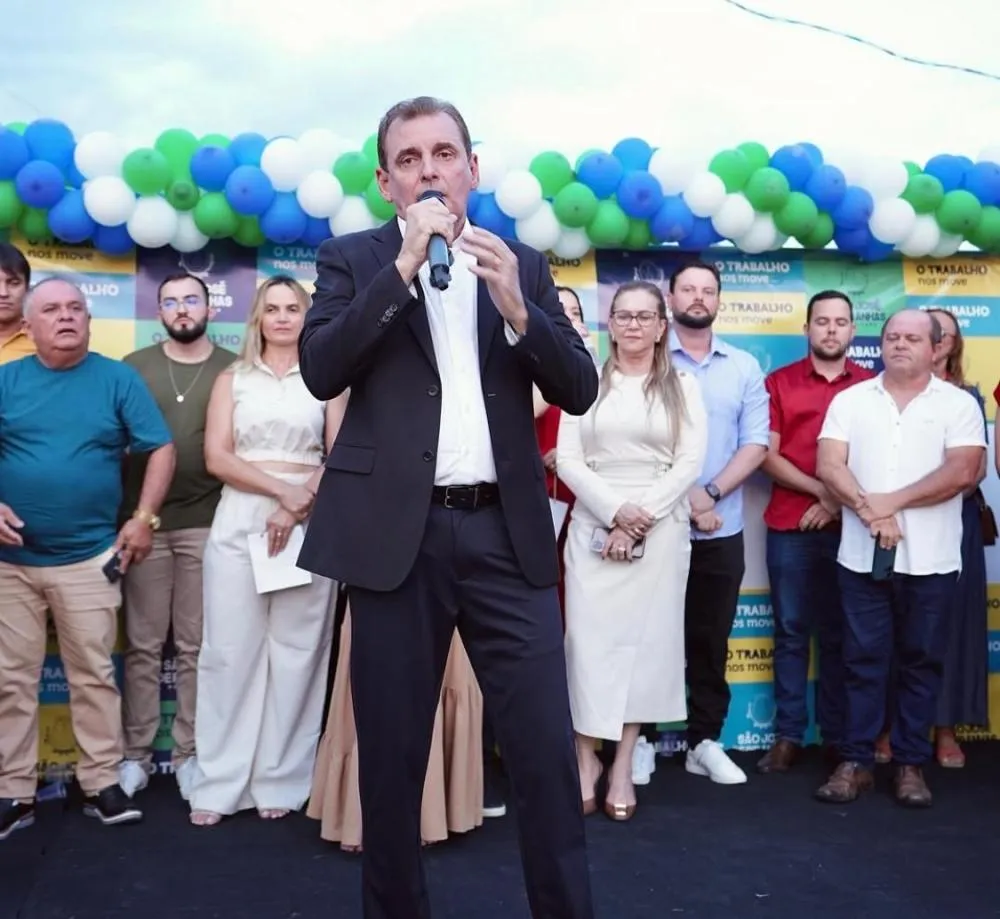 Deputado estadual Chico Mendes prestigia inauguração (Foto: Divulgação)