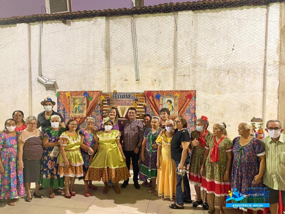 Gestão de São João do Rio do Peixe realiza com sucesso o São João fora de época do Cras