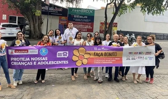 Faça Bonito: Secretaria de Assistência Social de Cajazeiras segue mobilizada na campanha com visitas e ações educativas
