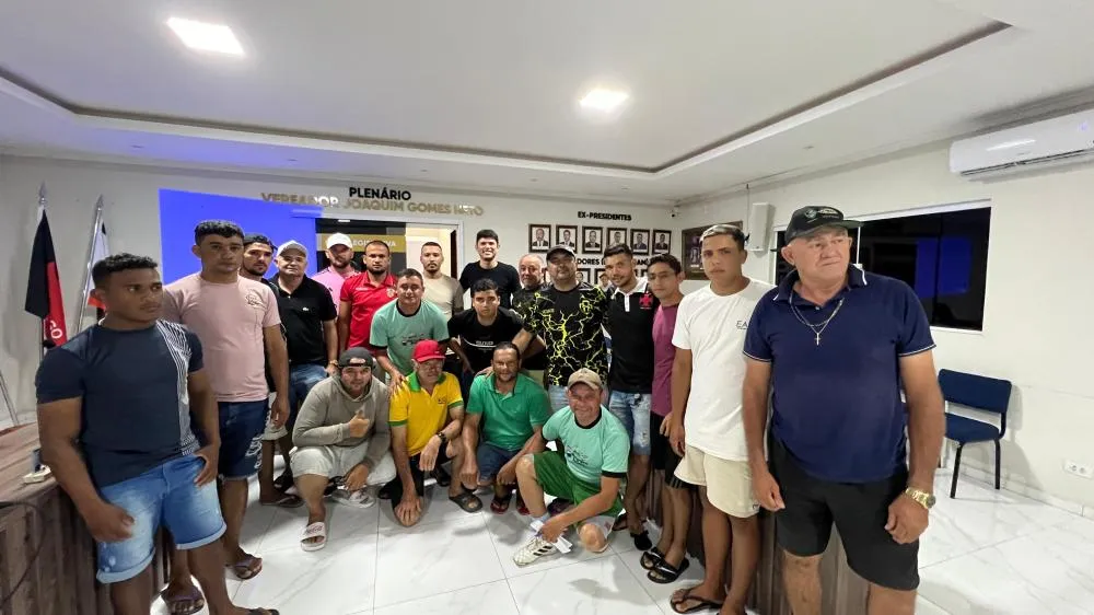 Secretaria de Esportes realiza congresso técnico e 8 equipes entram na disputa do Campeonato Municipal de Bernardino Batista