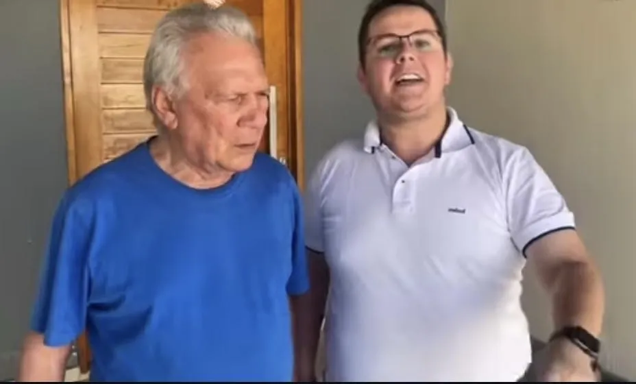 Zé Aldemir ao lado de Dr. Sthelson (Foto: Divulgação)