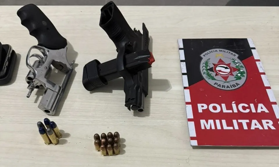 Apreensão de armas de fogo e munições (Foto: Divulgação)