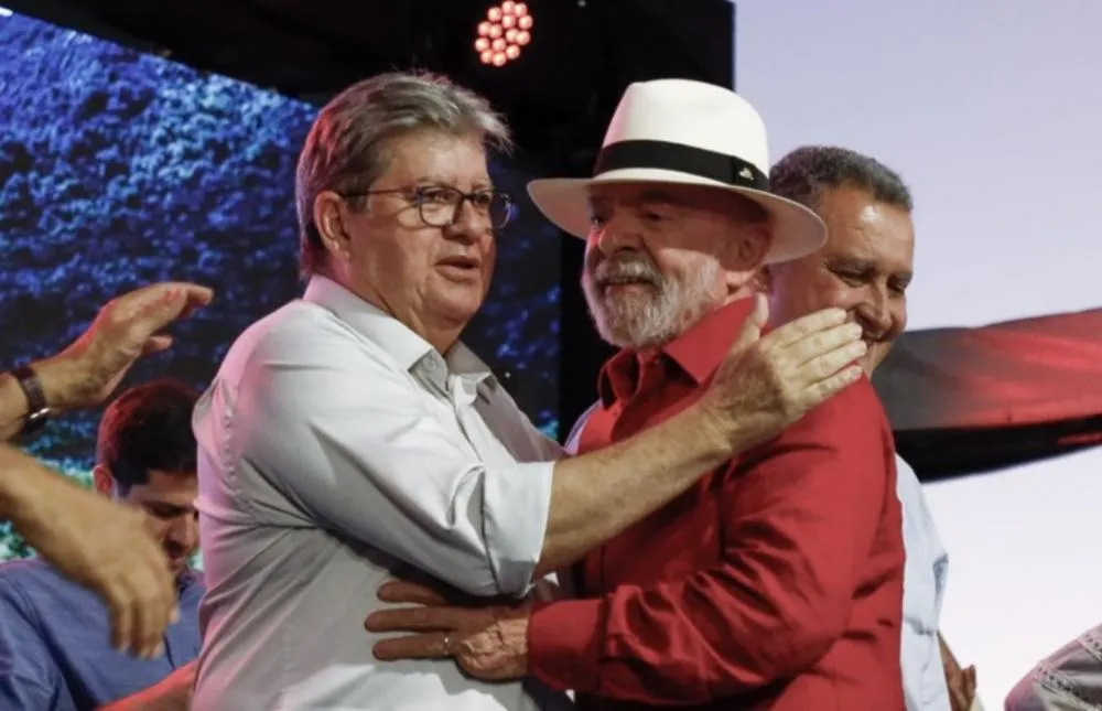 Presidente Lula e o governador da Paraíba, João Azevêdo (Foto: Francisco França)