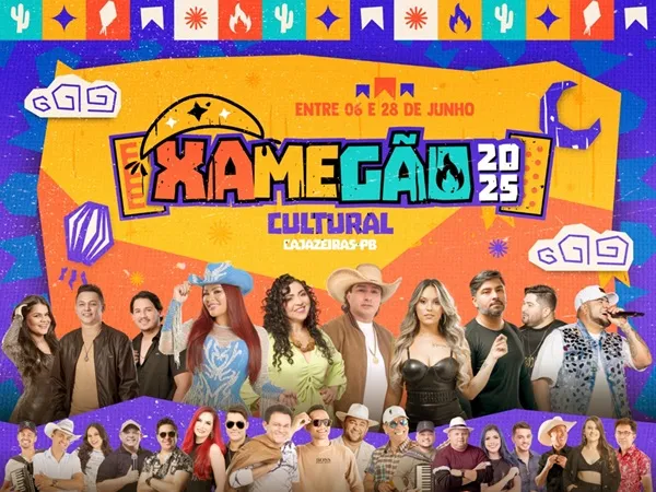 Xamegão Cultural de Cajazeiras começa na sexta-feira (06) e entra em reta final de preparação