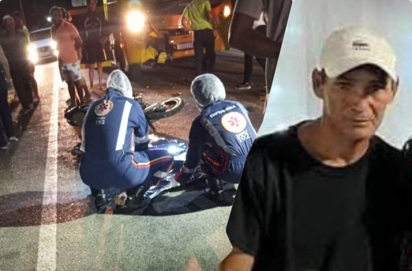 Moto colide com ônibus da Prefeitura de Nazarezinho na BR-230 e deixa vítima fatal