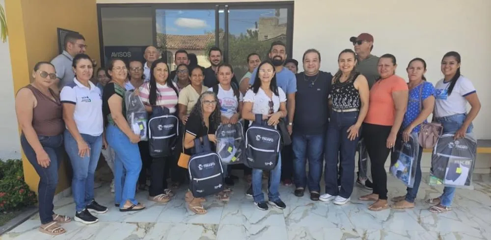 Secretaria Municipal de Saúde de Triunfo promove encontro com os agentes de saúde para entrega dos novos kits e fortalecer a saúde municipal
