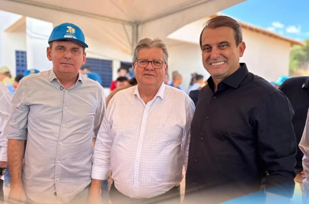 Chico Mendes, João Azevêdo e Bal Lins | Foto: Divulgação