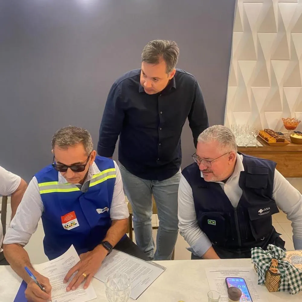 Júnior Araújo apresenta pautas estratégicas ao Ministro da Integração | Foto: Divulgação