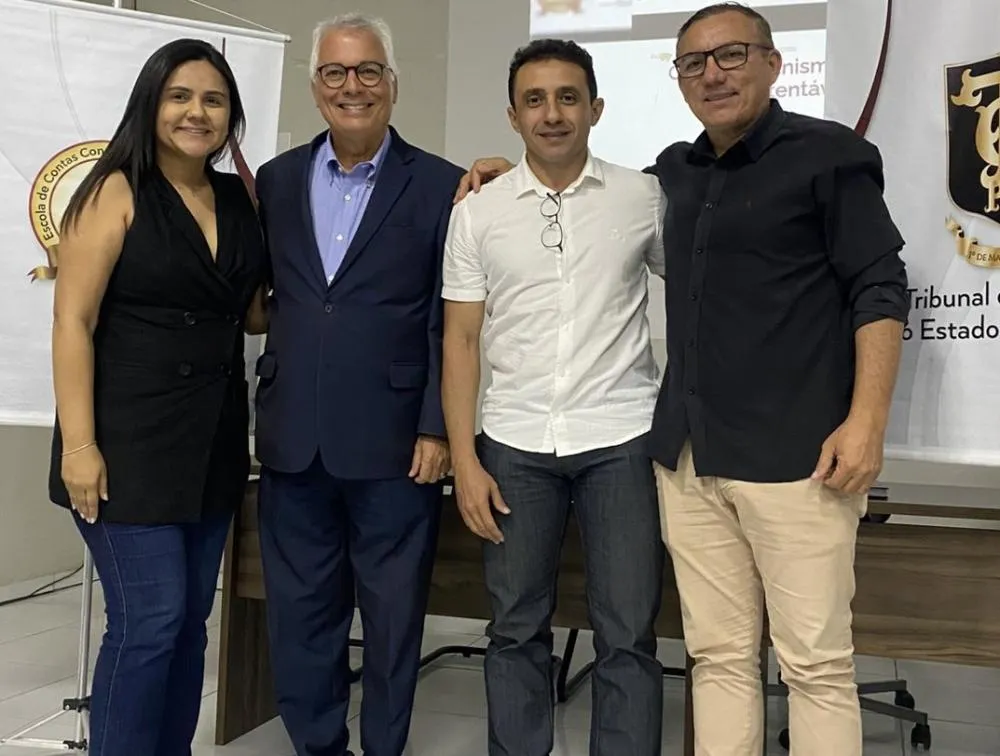 Presidente da Câmara de São João do Rio do Peixe participa de curso | Foto: Divulgação