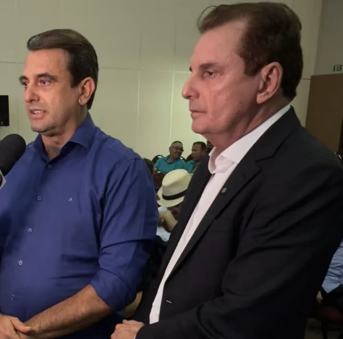Prefeito Bal Lins ao lado do deputado estadual Chico Mendes | Foto: Instagram
