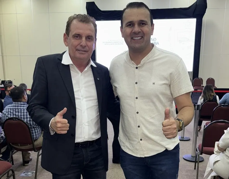 Prefeito Aldo Andrade ao lado do deputado Chico Mendes | Foto: Divulgação