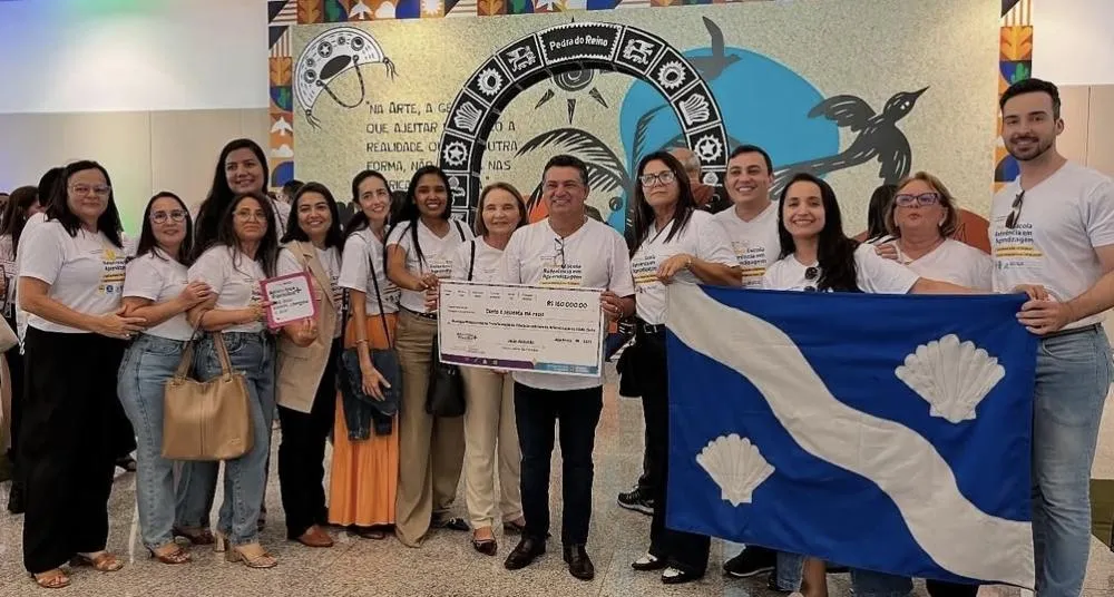 Educação de São João do Rio do Peixe é reconhecida com prêmio de referência em aprendizagem, em João Pessoa