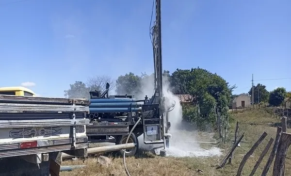 Prefeitura de Bom Jesus e Governo do Estado investem em perfuração de poços|Foto: Divulgação