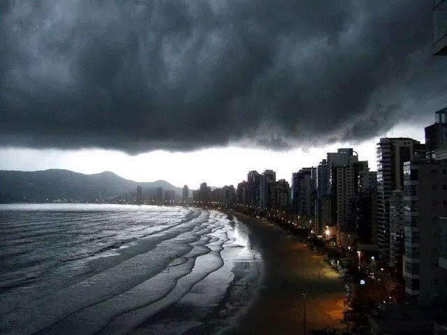 Nuvens negras (Foto: Ilustrativa) 