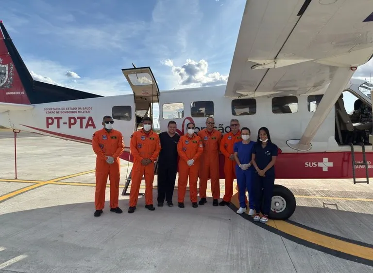 Coração Paraibano: transporte aeromédico ágil salva vida de paciente do Sertão