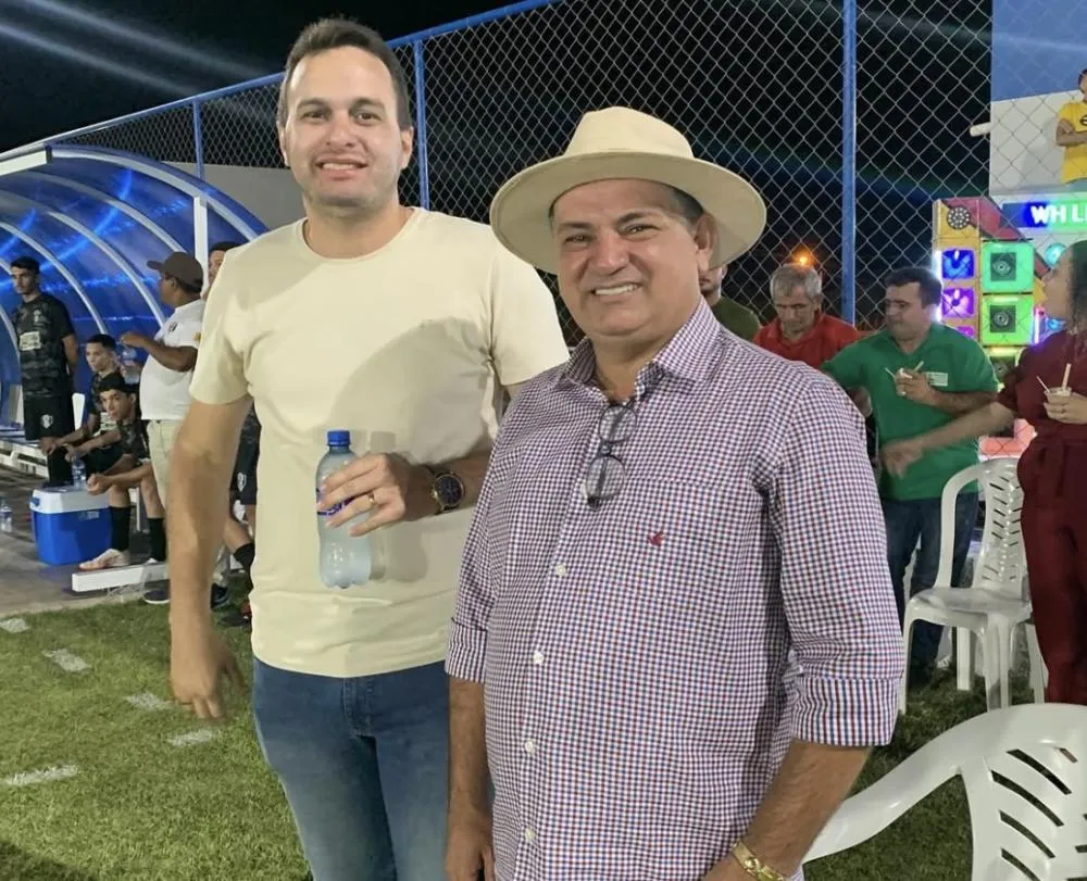 Espedito Filho ao lado de Luiz Claudino|Foto: Divulgação