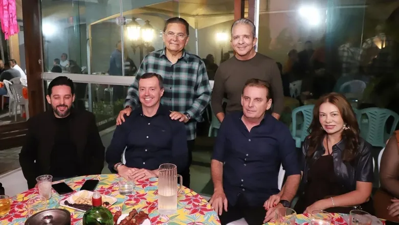 Nabor Wanderley e Chico Mendes prestigiam Arraial do Cariri|Foto: Divulgação