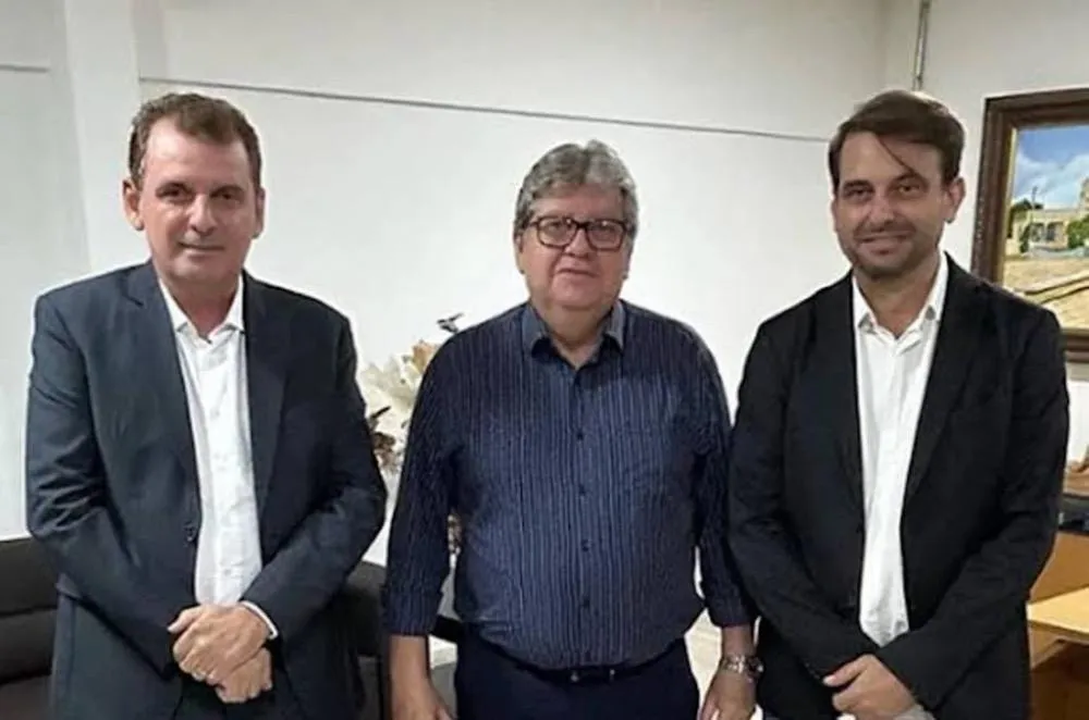 Chico Mendes, João Azevêdo e Bal Lins|Foto: Divulgação