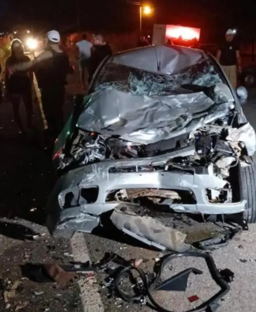 Acidente automobilístico grave na PB-393 deixa três mortos entre Cajazeiras e São João do Rio do Peixe