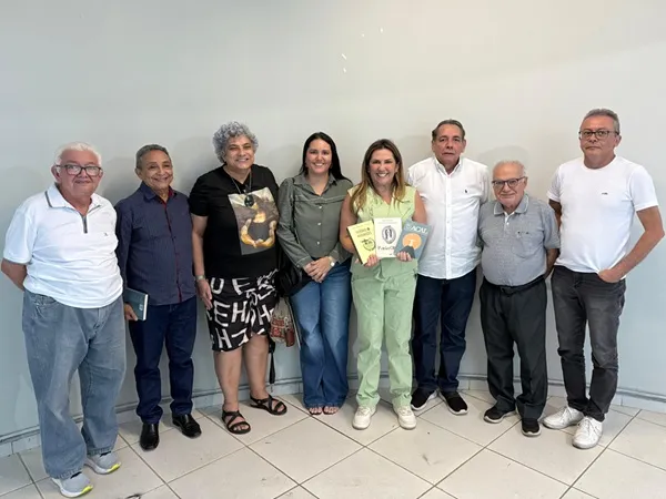 Prefeita Corrinha Delfino recebe diretoria da ACAL e renova parceria com entidade que reúne artistas e escritores