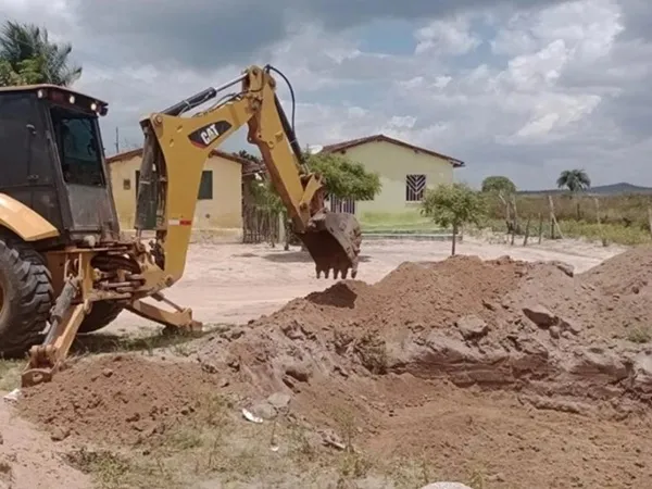 Prefeitura de Cajazeiras reinicia escavações de cisternas|Foto: Divulgação