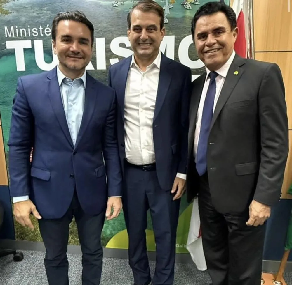 Celso Sabino, Bal Lins e Wilson Santiago|Foto: Divulgação