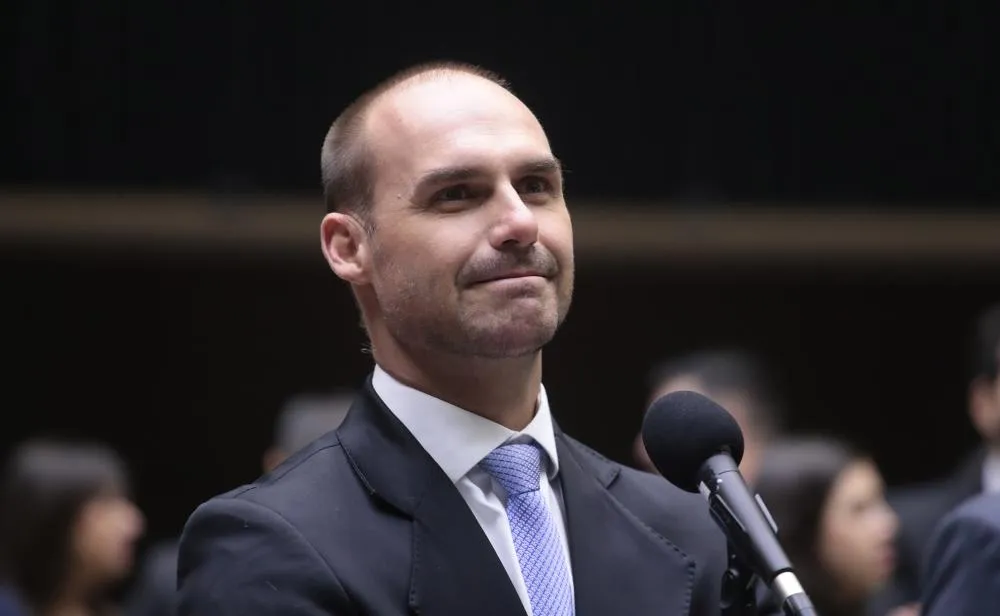 Eduardo Bolsonaro ameaça servidores da PF (Foto: Agência Brasil)