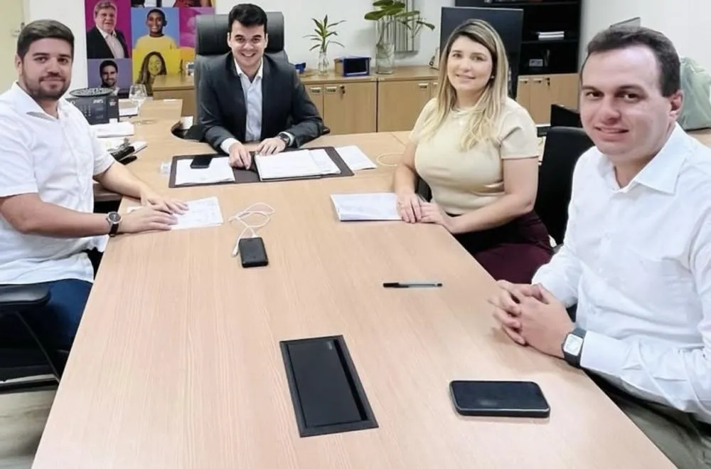 Laís Raquel e Espedito Filho participam de audiência|Foto: Divulgação