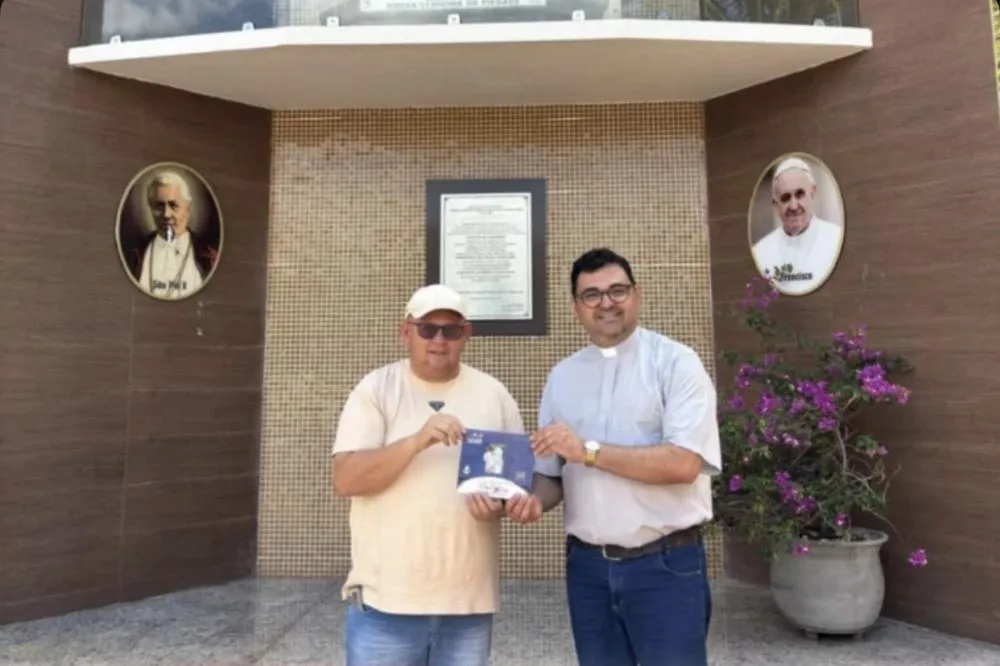 Secretário de Cultura de Cajazeiras se reúne com Padre Janilson|Foto: Assessoria