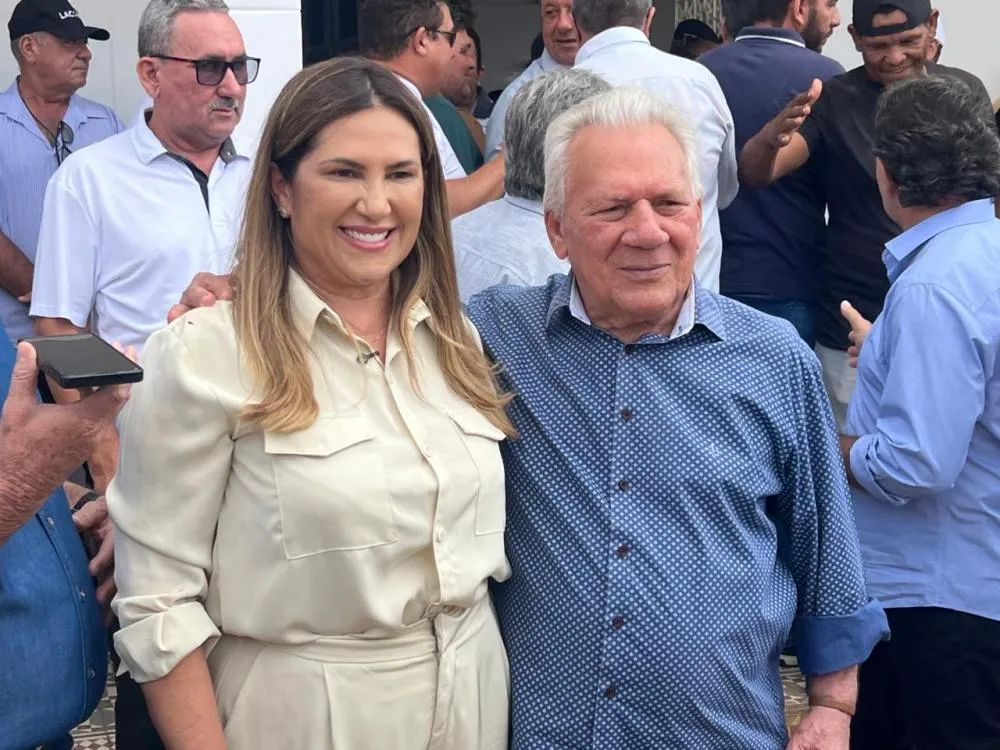 Corrinha Delfino ao lado de Zé Aldemir|Foto: Divulgação