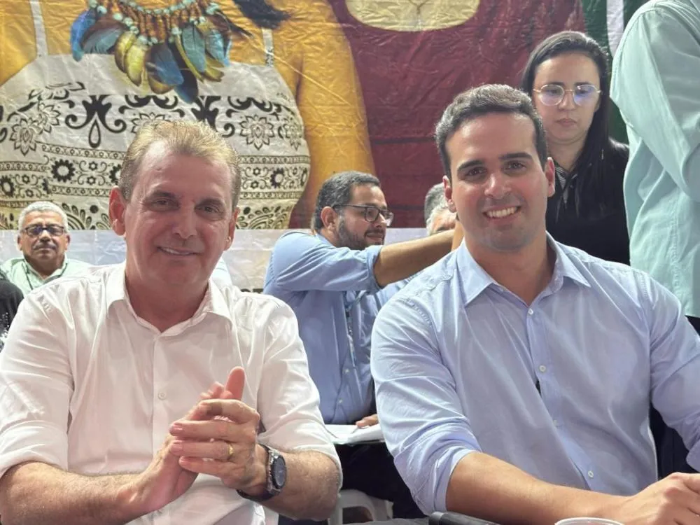 Deputado Chico Mendes e vice-governador Lucas Ribeiro|Foto: Divulgação