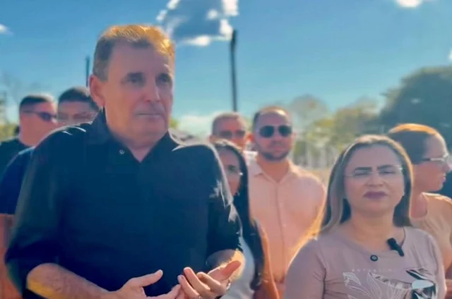 Deputado Chico Mendes e prefeita de São Domingos|Foto: Divulgação