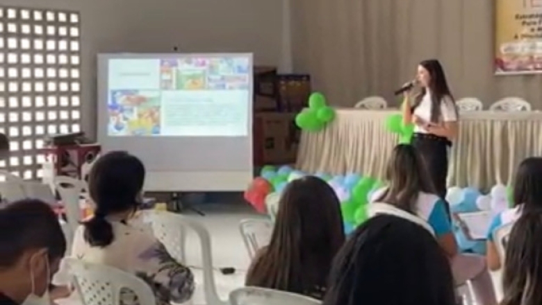 Secretaria de Saúde de Bernardino Batista promove palestra sobre obesidade infantil