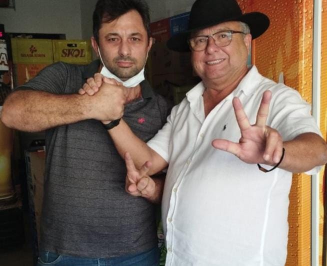 EM CAJAZEIRAS: Airton Pires recebe apoio de esposo de ex-secretária de José Aldemir e que foi um dos coordenadores da campanha de Dra. Paula em 2018