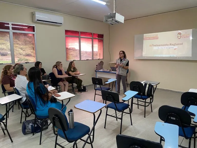 Secretaria de Estado da Saúde (SES) promove qualificação da Rede Cuidar para profissionais do Sertão paraibano
