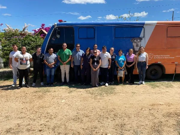 Parceria entre Prefeitura e Governo do Estado leva equipe do Paraíba Pet a Bom Jesus|Foto: Assessoria